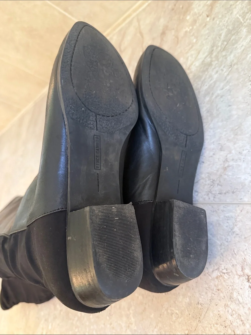 Vince Camuto Karita Over the Knee Black Boots